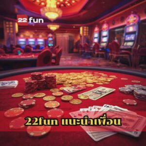 22fun แนะนำเพื่อน